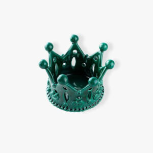 Coroncina in ceramica in vari colori