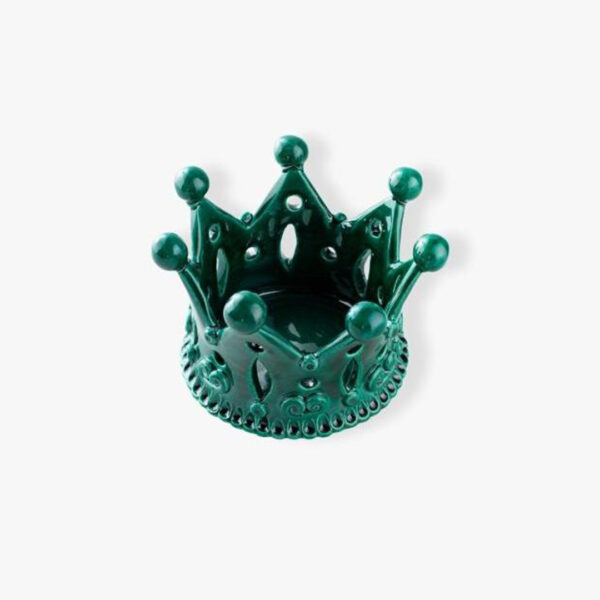 Coroncina in ceramica in vari colori