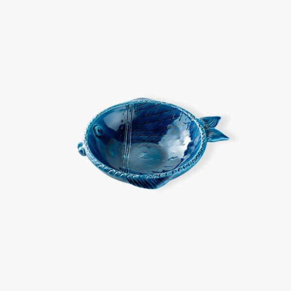 Ciotola a forma di pesce in ceramica - vari colori - immagine 6