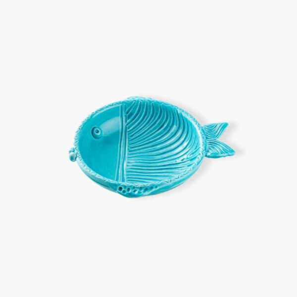 Ciotola a forma di pesce in ceramica - vari colori - immagine 5
