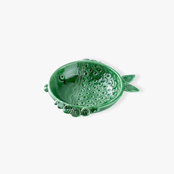 Ciotola a forma di pesce in ceramica - vari colori